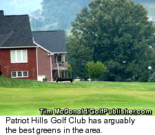 Patriot Hills Golf Club - Greens