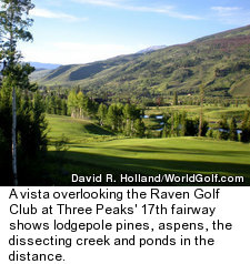 Raven Golf Club at Three Peaks - Hole 17