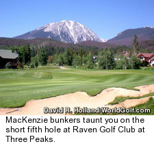 Raven Golf Club at Three Peaks - Hole 5