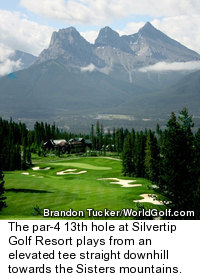 Silvertip Golf Resort - Hole 13