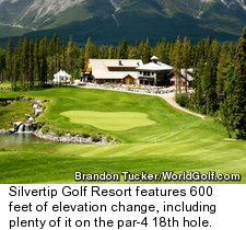 Silvertip Golf Resort - Hole 18