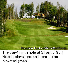 Silvertip Golf Resort - Hole 9