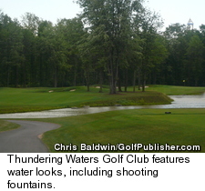 Thundering Waters Golf Club - Water
