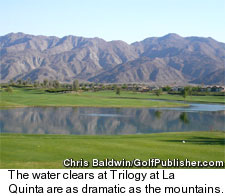 Trilogy Golf Club at La Quinta - No. 13 water clear