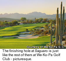 We-Ko-Pa Saguaro Course - Hole 18