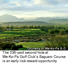 We-Ko-Pa Saguaro Course - Hole 2