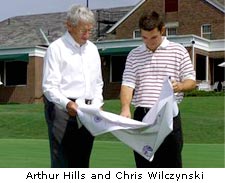 Arthur Hills and Chris Wilcznski