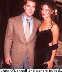 Chris O'Donnell and Sandra Bull...