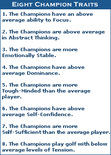 Eight Champion Traits