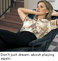 Dream about playing Golf