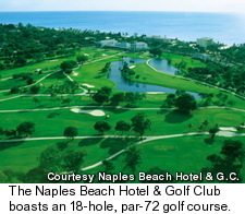  	Naples Beach Hotel & Golf Club Aerial View
