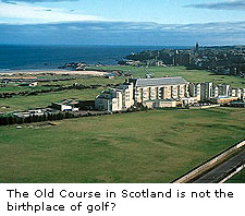 The Old Course in Scotland