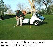 Single rider cart