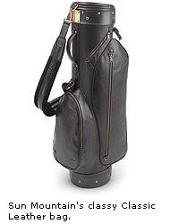Sun Mountain's Classic Leather Bag