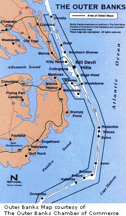 Outer Banks Map