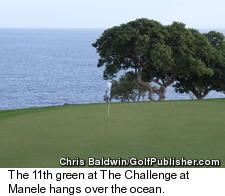 The Challenge at Manele Golf Course - 11th Green