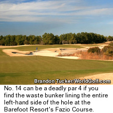 Barefoot Resort's Fazio Course - Hole 14