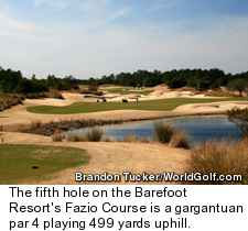 Barefoot Resort's Fazio Course - No. 5