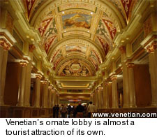 Venetian Hotel Casino Lobby