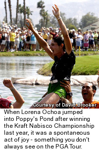 Lorena Ochoa in Poppy's Pond