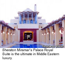 Sheraton Miramar's Palace Royal Suite