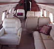 Private Jet Interior