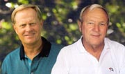 Jack Nicklaus and Arnold Palmer