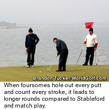 Foursome Golfers