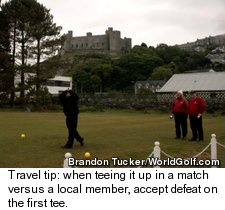 Royal St. David's Golf Club - No. 1 Tee