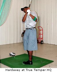 Hardaway at True Temper HQ