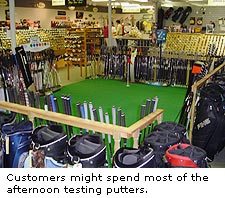 golf equipment  retailers