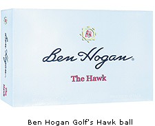 Ben Hogan Golf Hawk ball