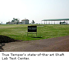 True Temper's state-of-the-art Shaft Lab Test Center 
