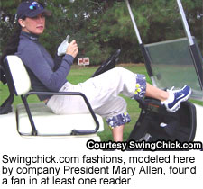 SwingChick President Mary Allen