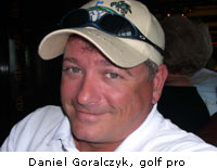 Daniel Goralczyk, golf pro