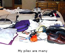 My piles are many
