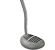 Zebra Belly Putter